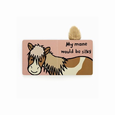 Jellycat If I Were A Pony Board Books Australia | 275916KAS